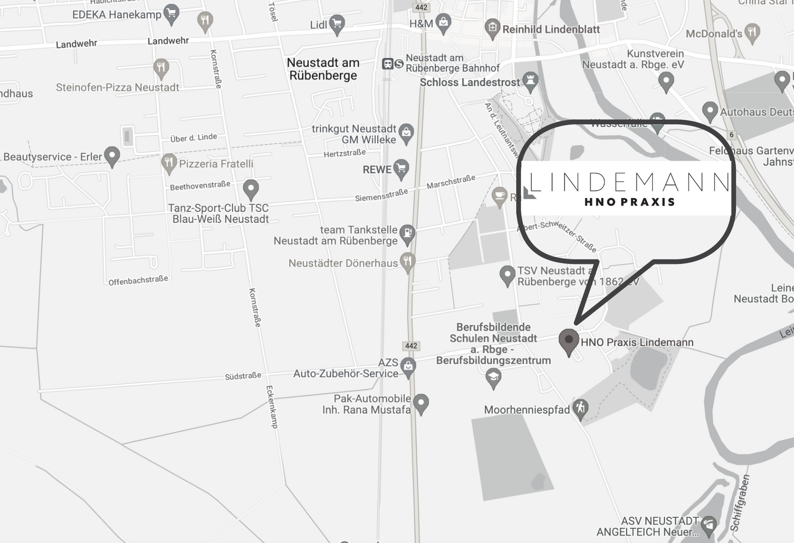 hno lindemann map